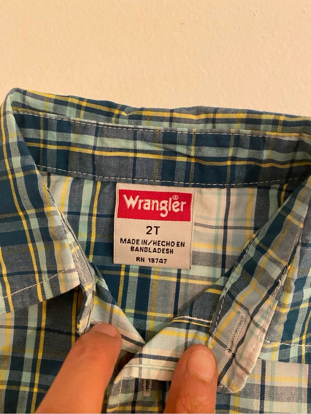 Wrangler short sleeve